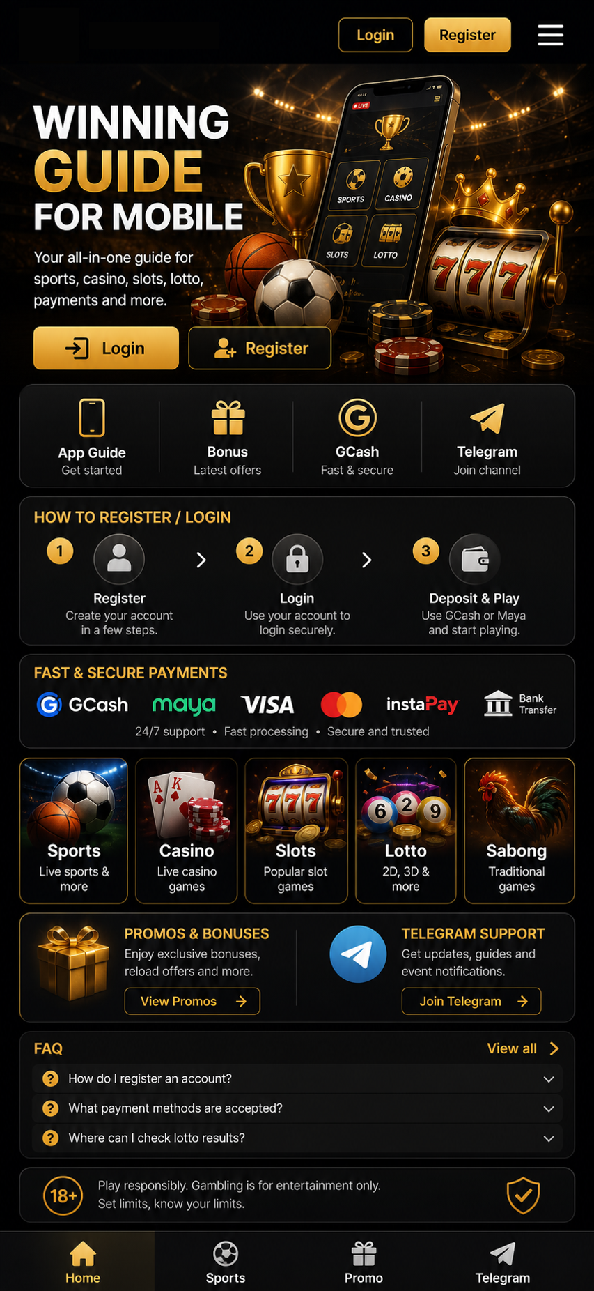 WinZir Philippines mobile winning guide visual